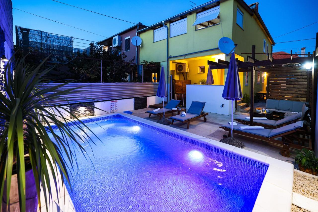 Apartment Rustica Zadar With Exclusive Use Of The Pool-Ground Floor Екстер'єр фото
